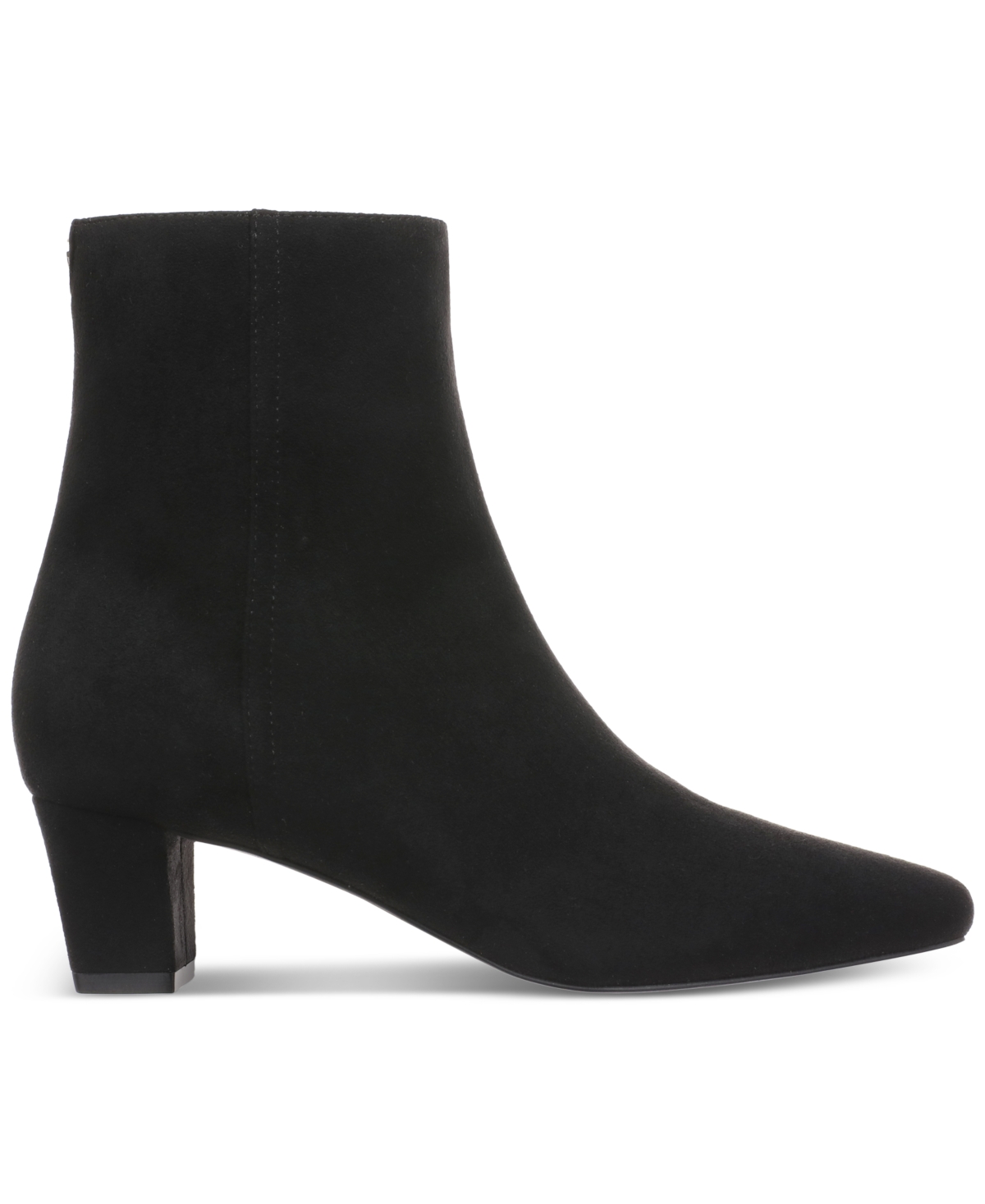 Shop Giani Bernini Women's Carliee Memory Foam Block Kitten Heel Dress Booties, Created For Macy's In Camel Micro