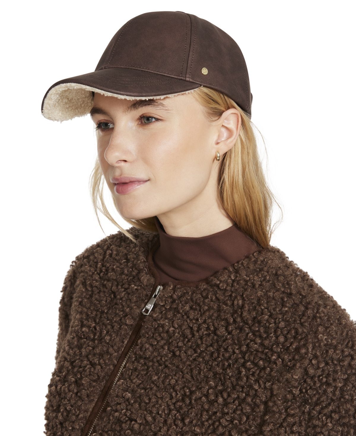 Steve Madden Women's Brix Distressed Faux-leather Baseball