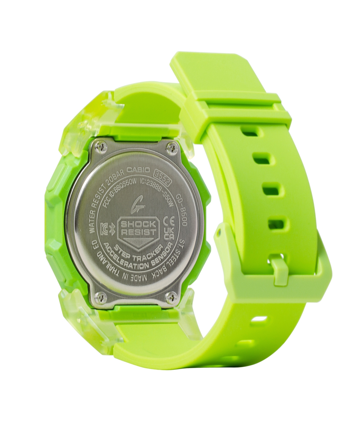 G-SHOCK MEN'S DIGITAL YELLOW RESIN WATCH, 46.3MM GDB500S-3 