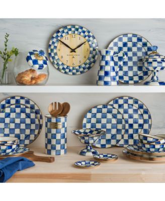 Royal Check Dinner Plate