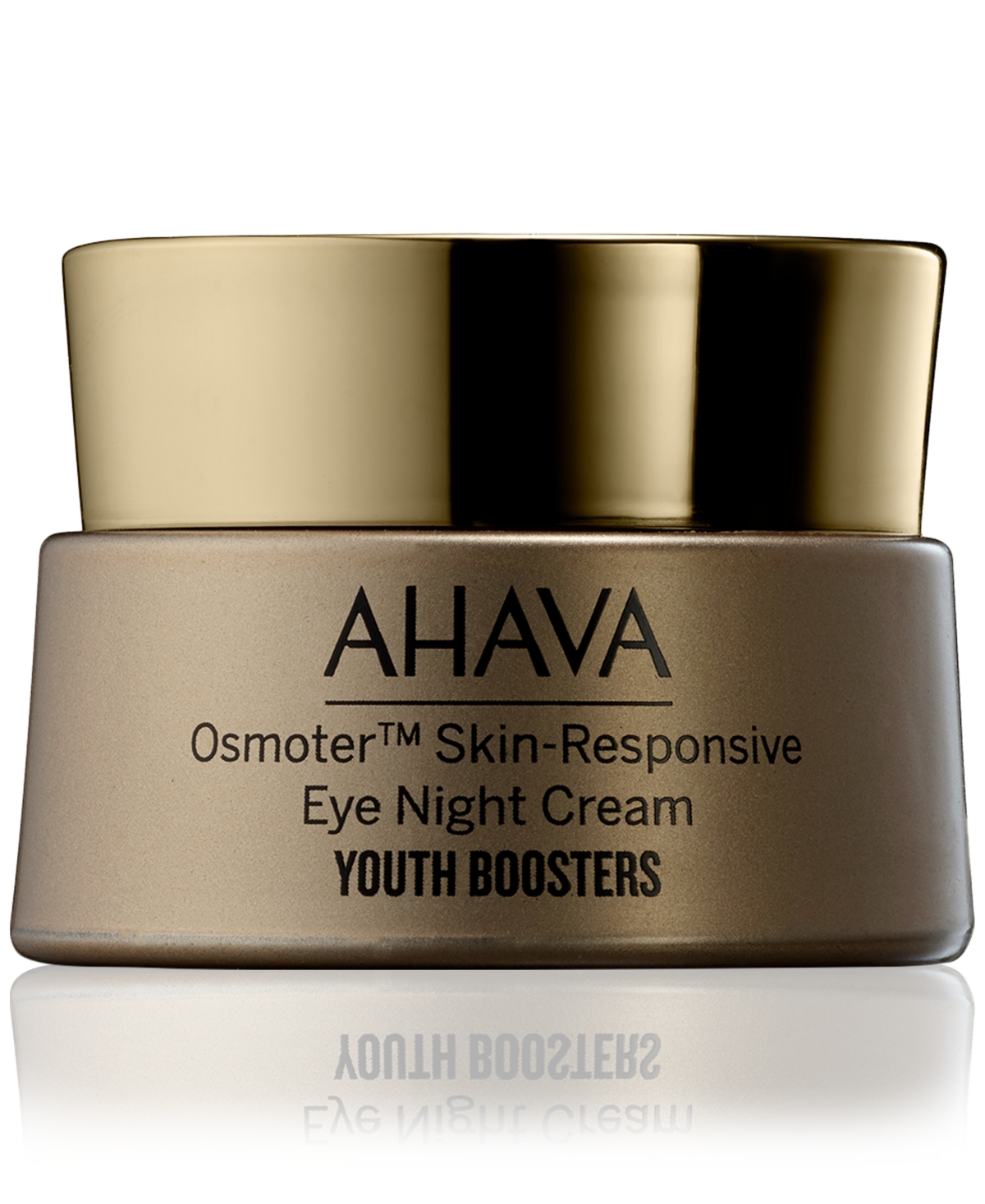 Ahava Osmoter Skin-responsive Eye Night Cream, 0.5 Oz. In White