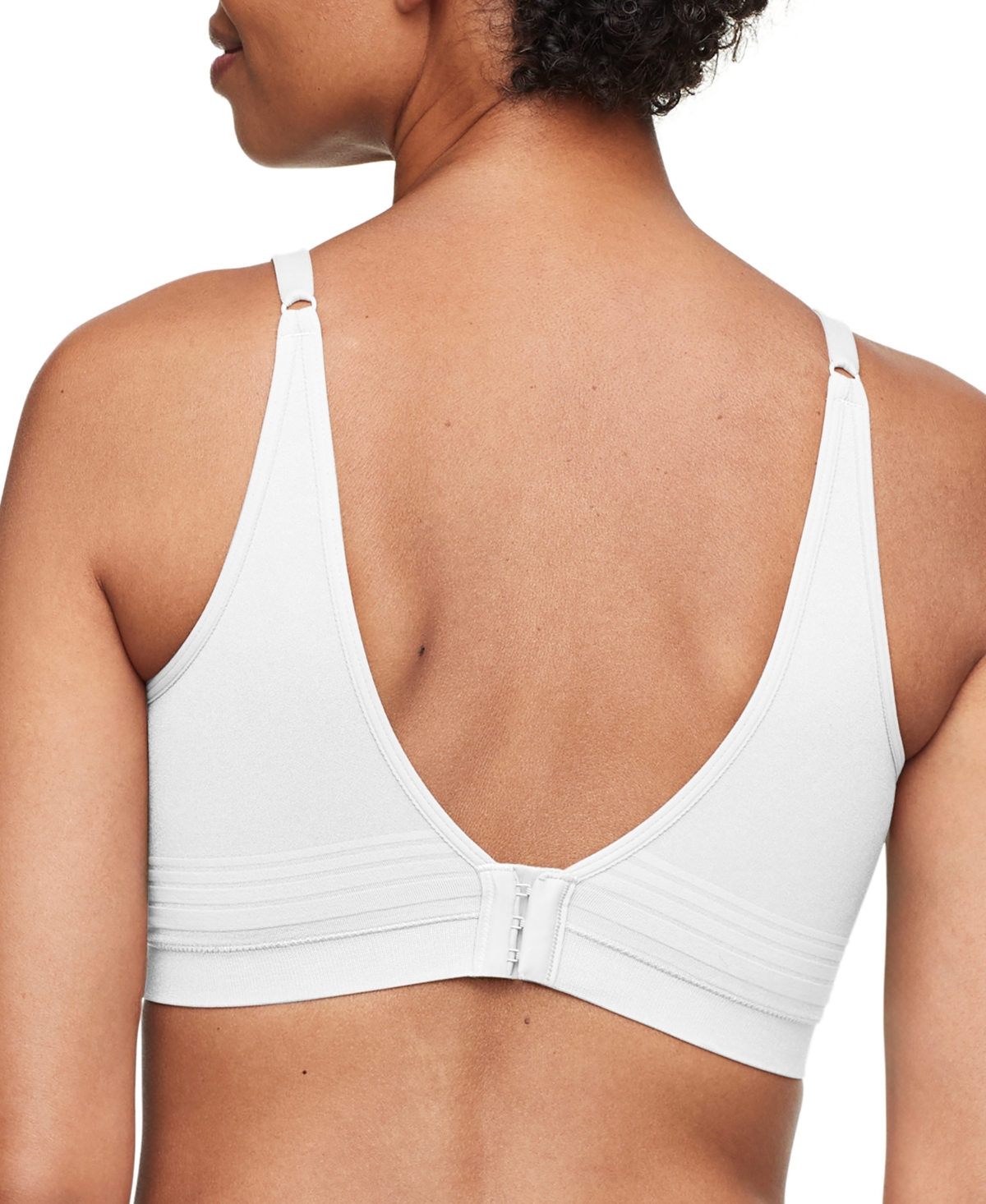Warner's Women's Easy Does It Seamless Longline Bra Rm5501a In White