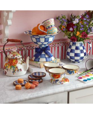 White Flower Market 2-Qt. Tea Kettle