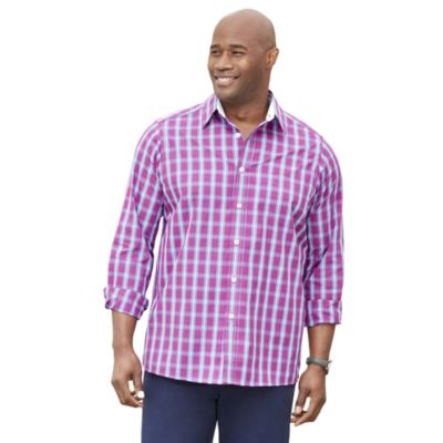 KingSize Big Tall The No Tuck Casual Shirt Macy s
