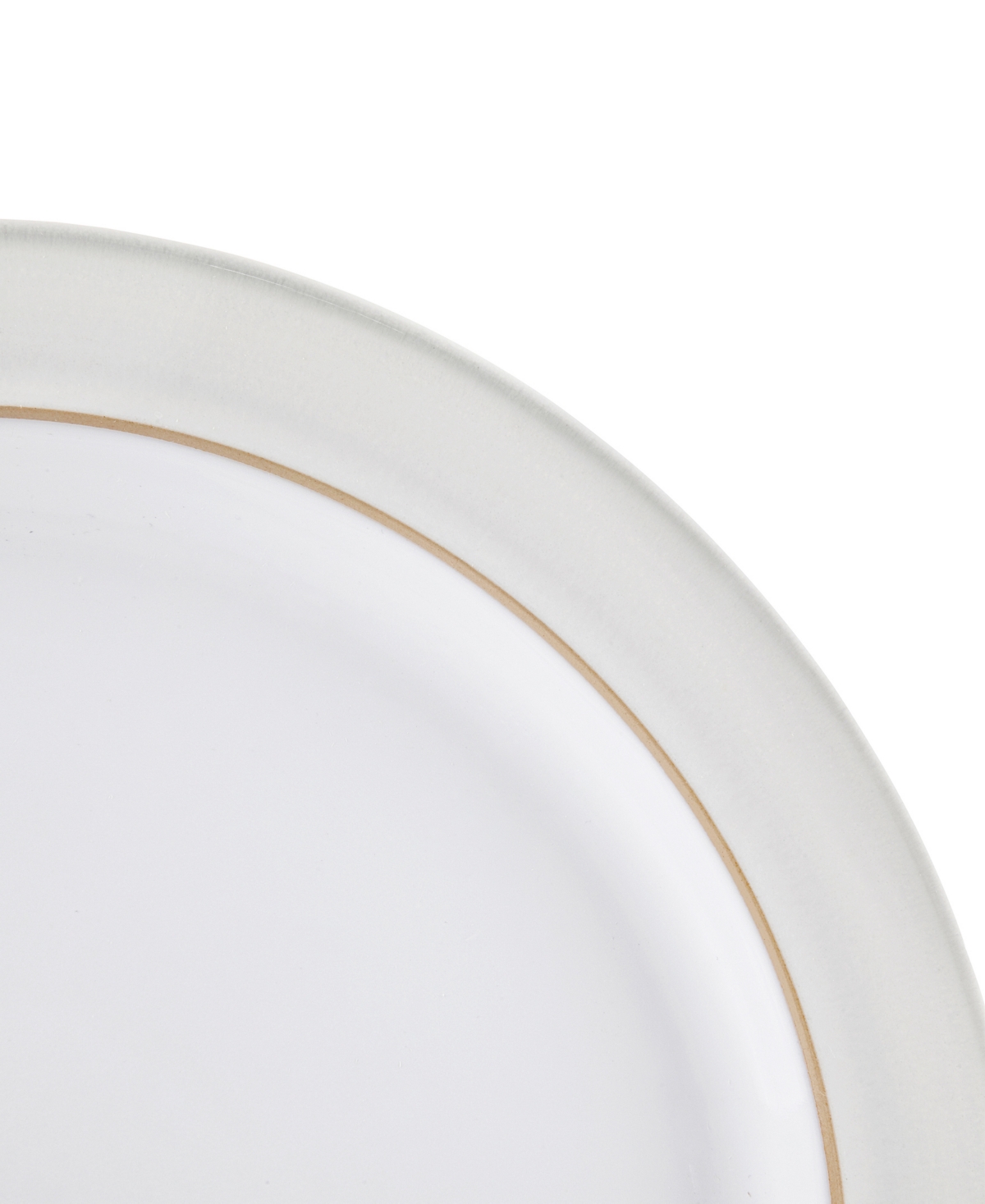 Denby Natural Canvas Small Plate In White,natu