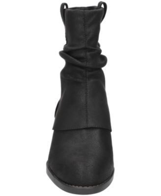 Women's Twyla Slouch Block Heel Ankle Boots