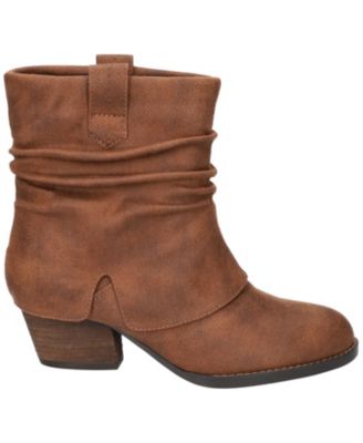 Women's Twyla Slouch Block Heel Ankle Boots