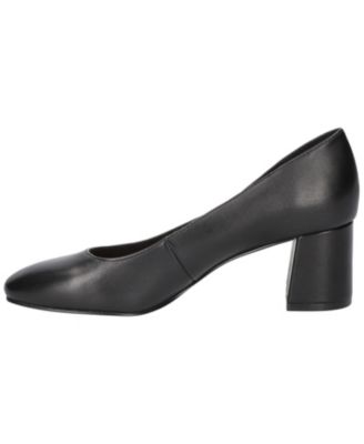 Jillian Women's Block Heel Square Toe Pumps