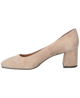 Jillian Women's Block Heel Square Toe Pumps