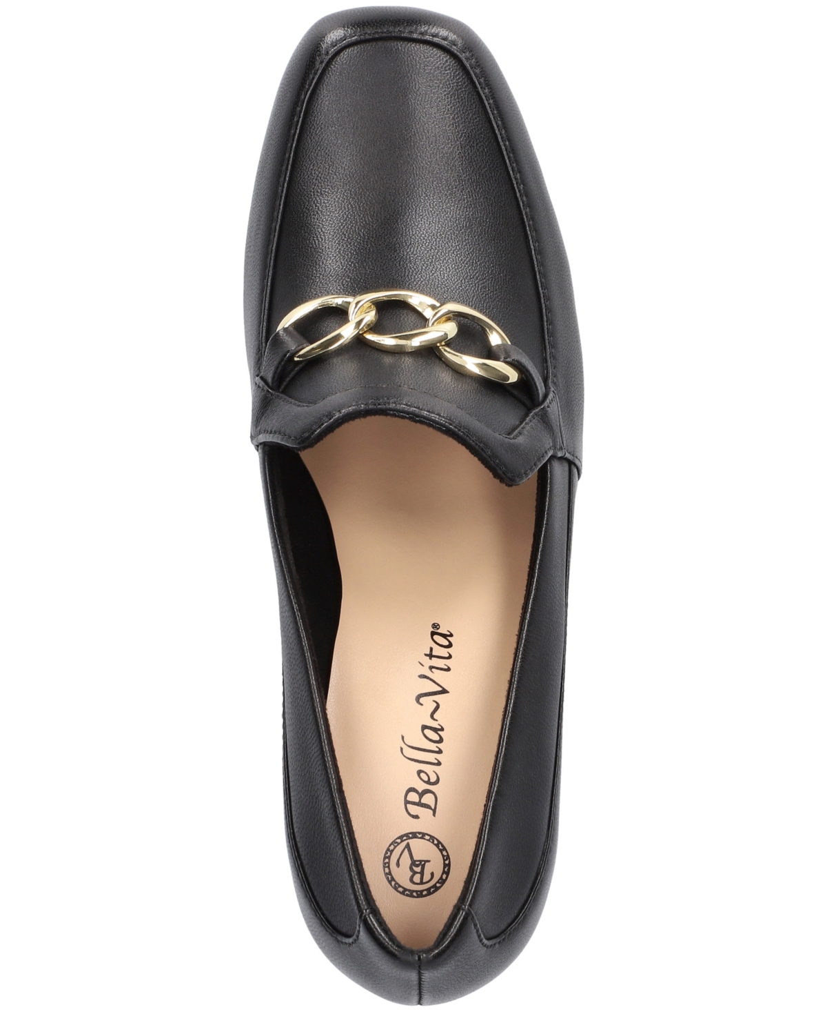 Bella Vita Tam Loafer Pump In Navy Kidsuede Leather