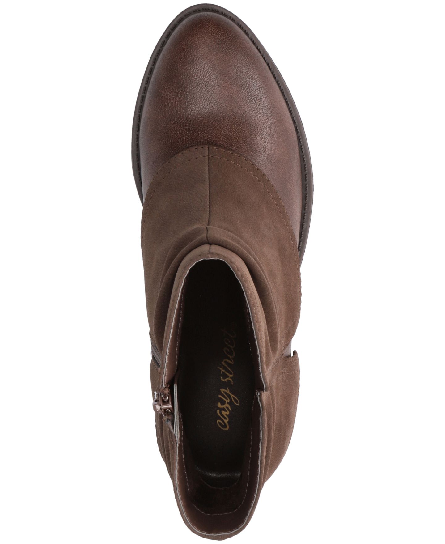 Женские ботинки Easy Street Kudos Slouch Ankle, цвет: Коричневый — фото 4