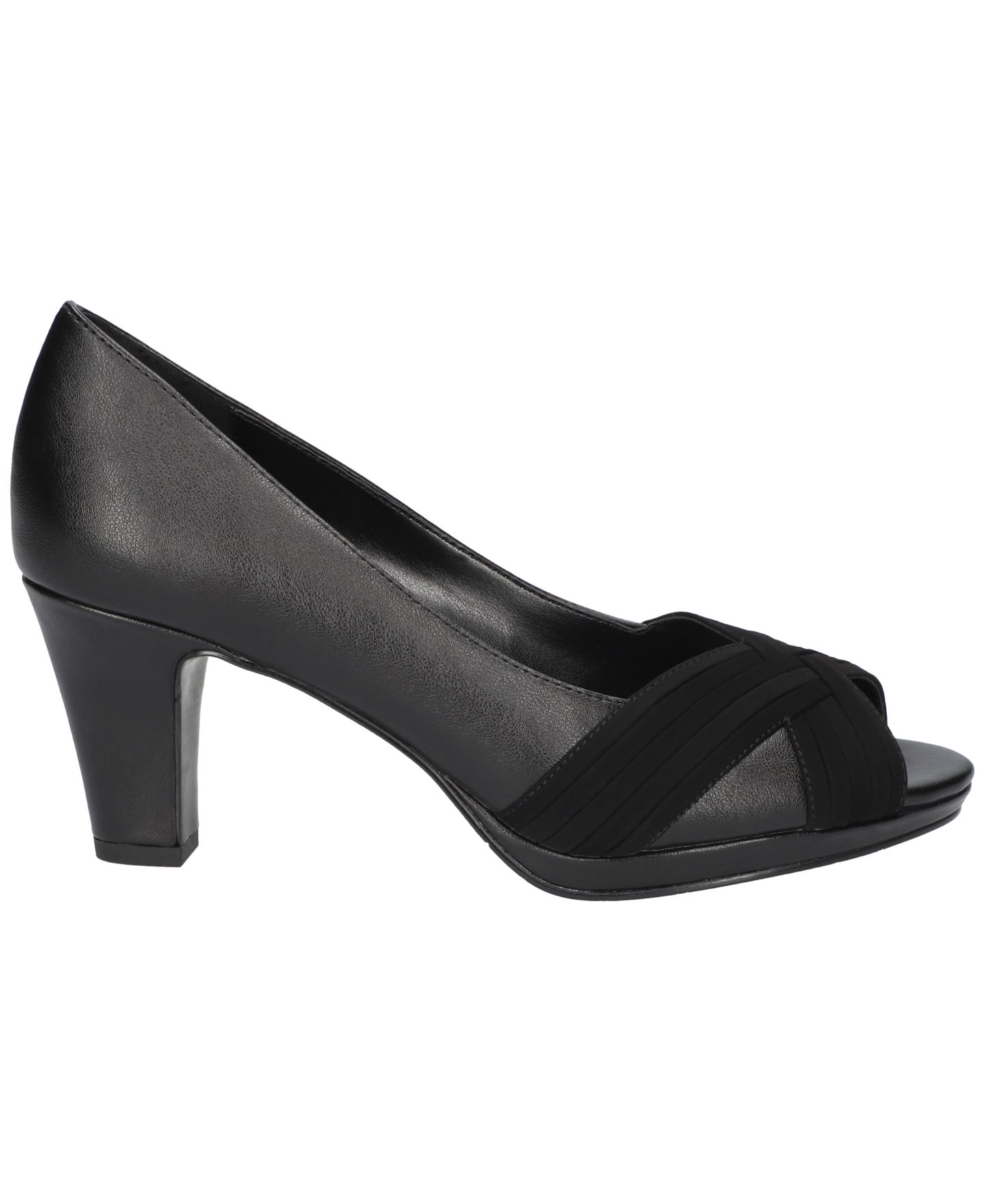 Женские туфли Easy Street Lavish Platform Pumps, цвет: Чёрный — фото 2