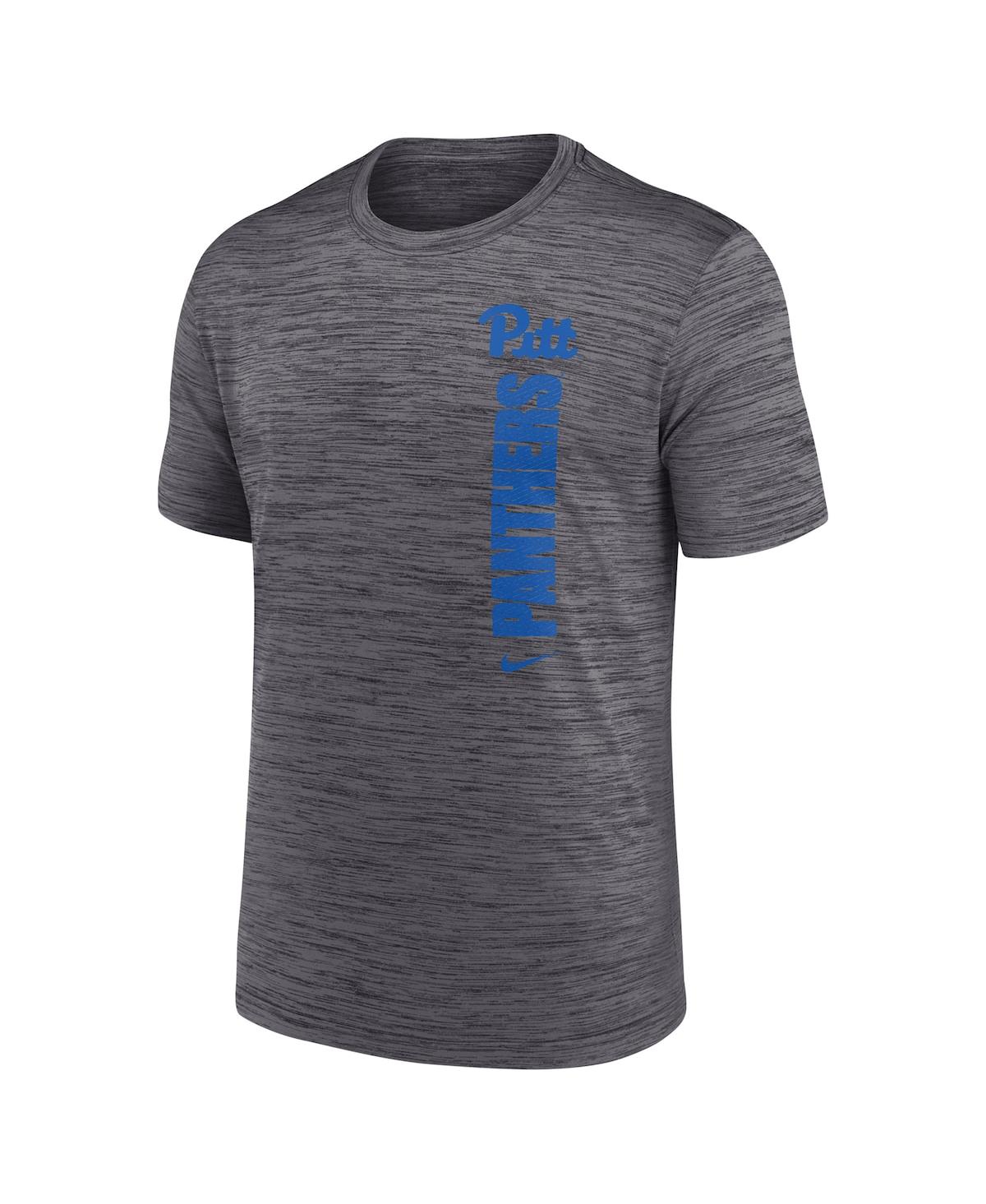 Nike Men'sPitt Panthers 2024Sideline Velocity Legend Performance T-Shirt - Gray
