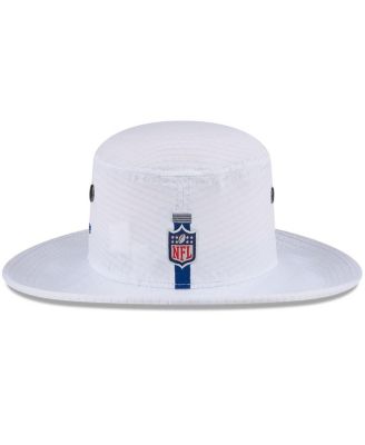 Men's White Indianapolis Colts 2024 NFL Training Camp Panama Bucket Hat
