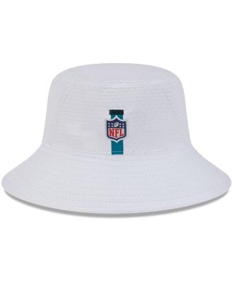 Big Boys and Girls White Jacksonville Jaguars 2024 NFL Training Camp Bucket Hat