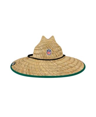 Men's Natural New York Jets Straw Hat