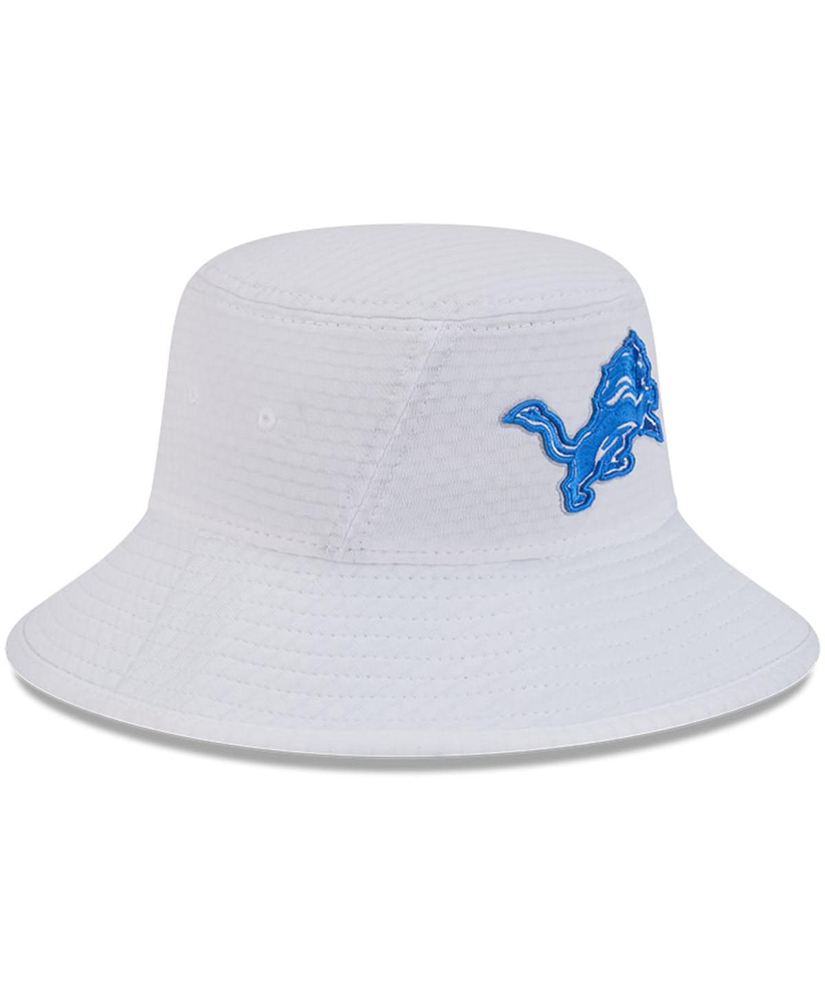 New Era Big Boys and GirlsDetroit Lions 2024 Nfl Training Camp Bucket Hat - White