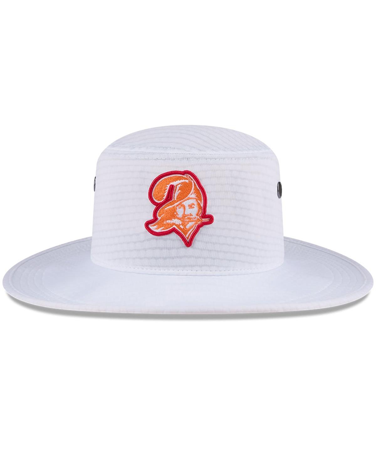 New Era Men'sTampa Bay Buccaneers 2024 Nfl Training Camp Panama Bucket Hat - White