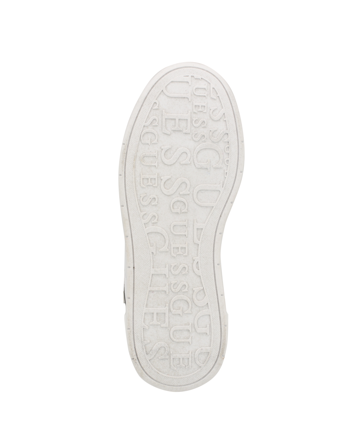 Guess Women's Corten Casual High Top Logo Lace Up Sneakers In White,black Multi