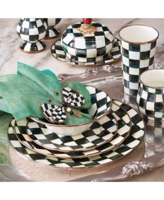 Courtly Check Salad/Dessert Plate