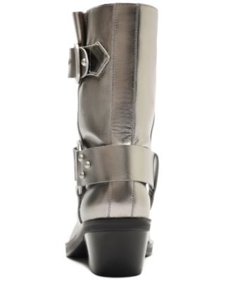 Women's Kaia Mid-Block Leather Booties
