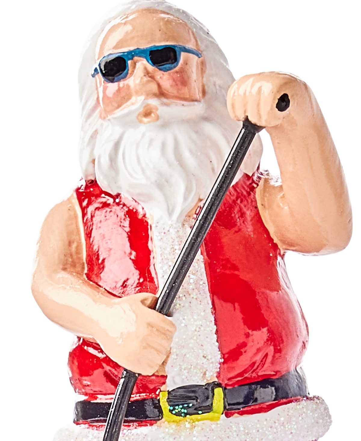 Holiday Lane Hawaii Santa On A Paddle Board Ornament, Exclusively At Macy's In No Color