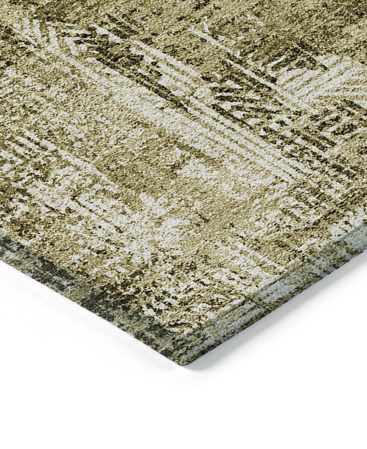 Shop Addison Chantille Machine Washable Acn725 2'3"x7'6" Runner Area Rug In Brown