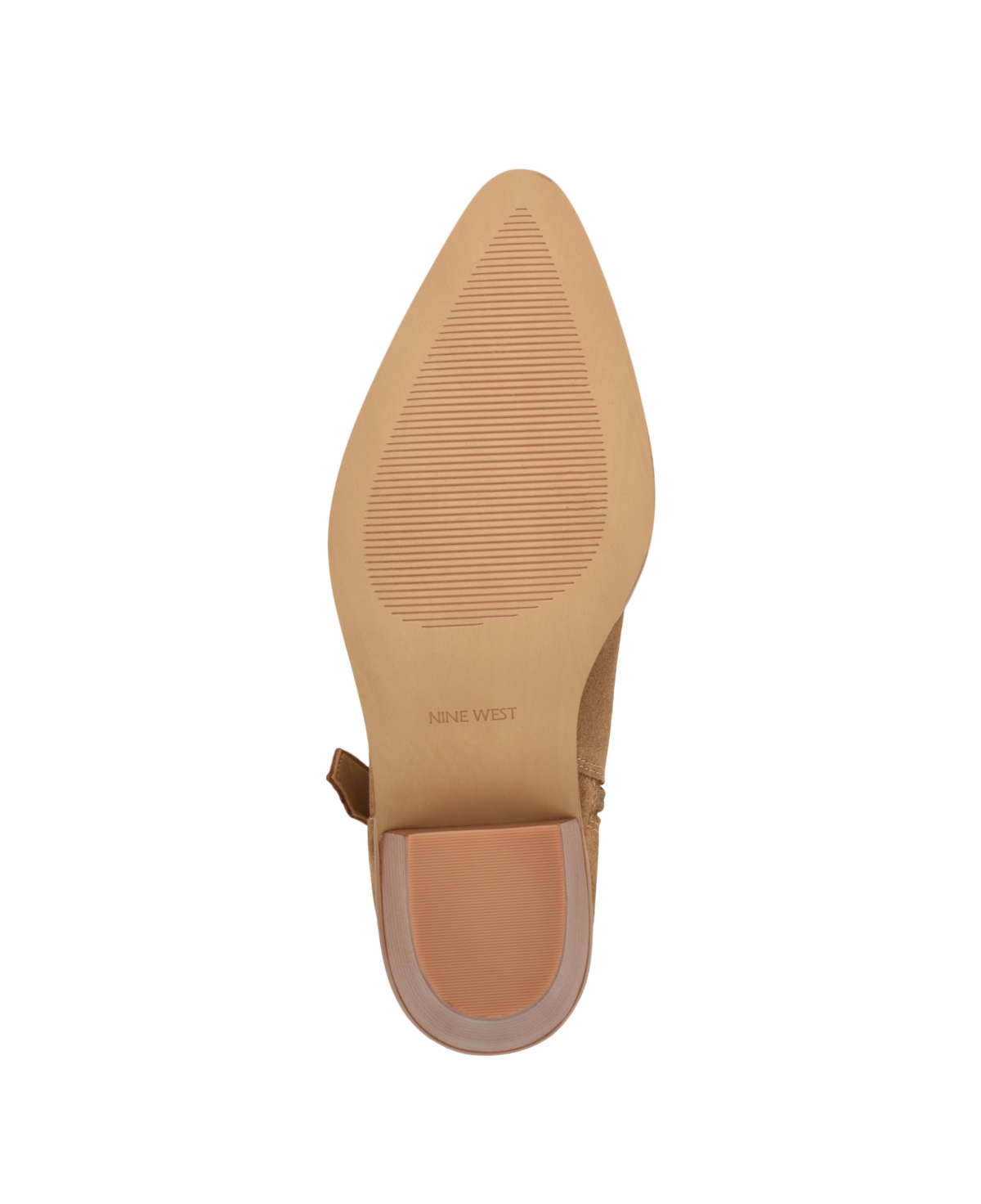 Nine West Women's Lemon Block Heel Pointy Toe Dress Booties