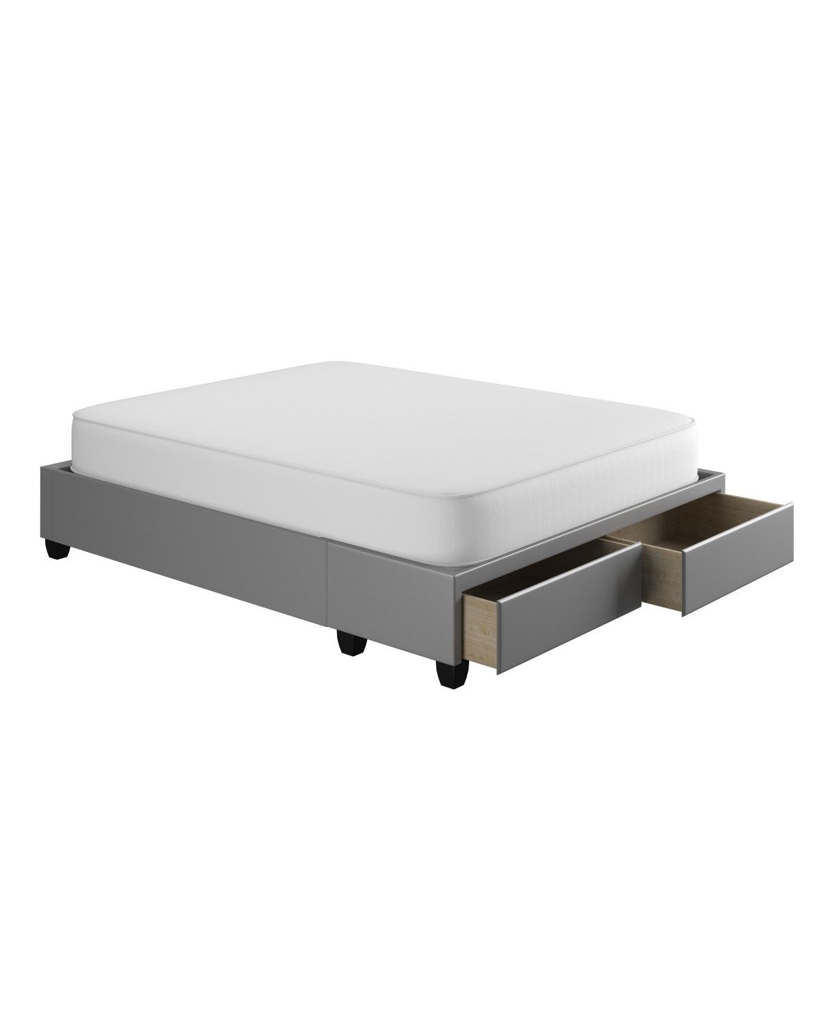 Boyd Sleep Boyd Parma Upholstered Platform Bed Frame with Storage Drawers