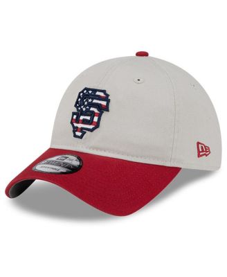Men's Red San Francisco Giants 2024 Fourth of July 9TWENTY Adjustable Hat