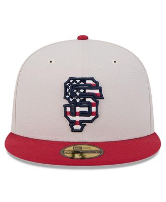 Men's Red San Francisco Giants 2024 Fourth of July 59FIFTY Fitted Hat