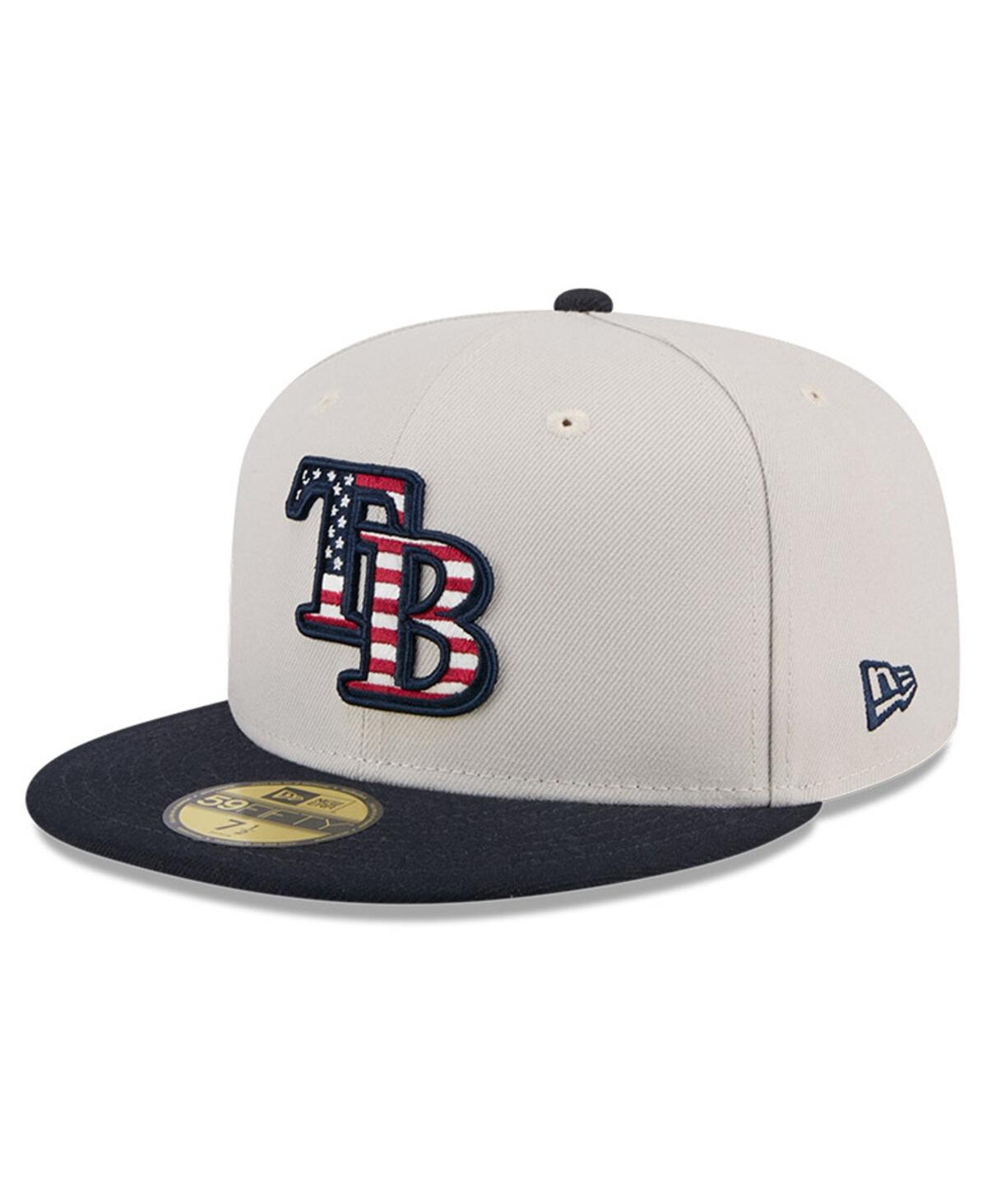 New Era Men's Black Tampa Bay Rays 2024 Fourth of July 59FIFTY Fitted Hat
