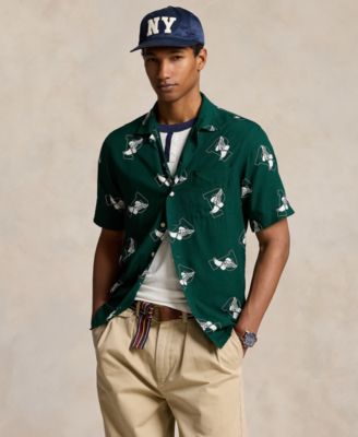 Polo Ralph Lauren - Men's Classic-Fit P-Wing Camp Shirt