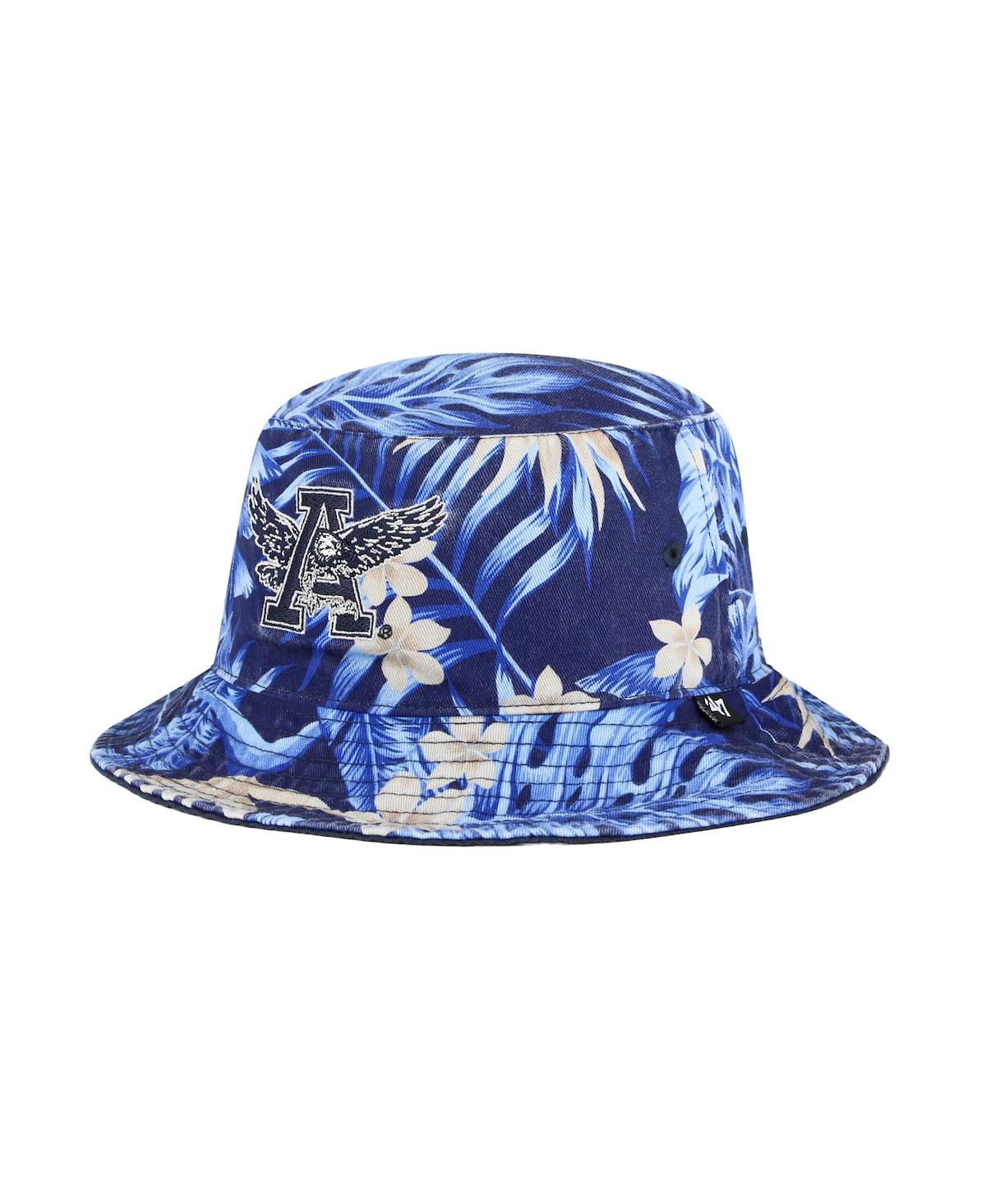 47 Brand Men's Navy Auburn Tigers Tropicalia Bucket Hat In Navy