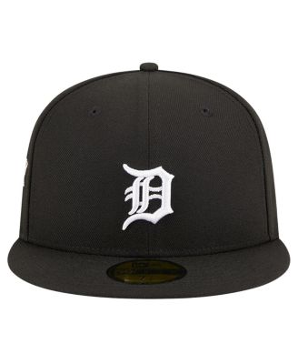 Men's Black Detroit Tigers Logo 59FIFTY Fitted Hat