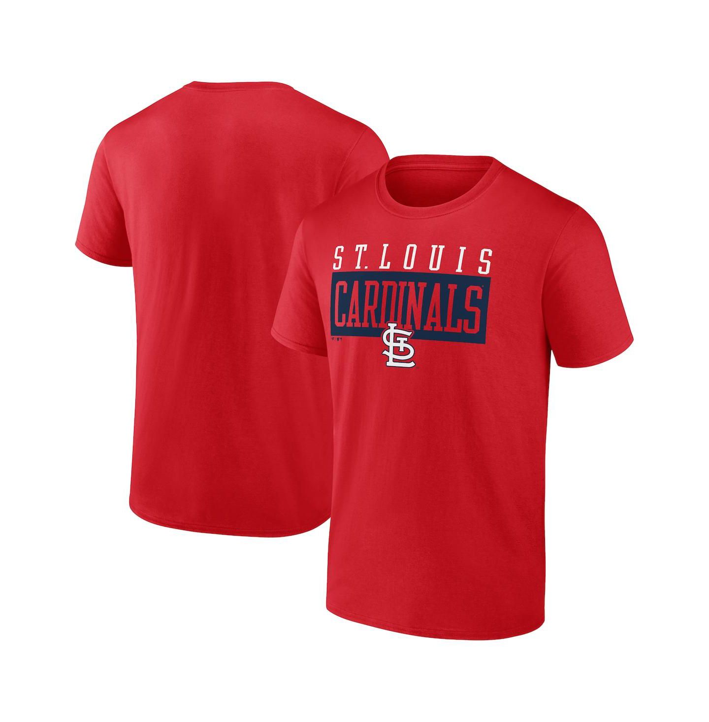 Мужская футболка Fanatics Red St. Louis Cardinals Hard To Beat — фото 1