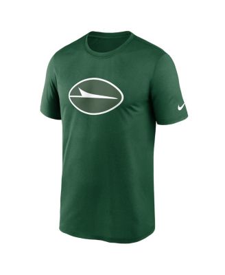 Men's Green New York Jets Legend Logo Performance T-Shirt