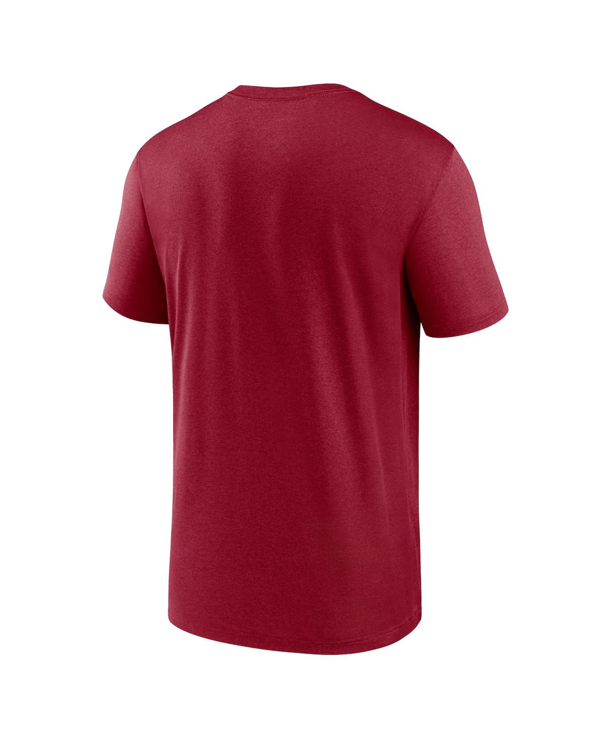 Fanatics Nike Men's Crimson Alabama Crimson Tide 2024 Sideline Legend Performance T-shirt In Crimson