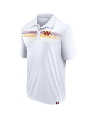 Men's White Washington Commanders Big Tall Sublimated Polo
