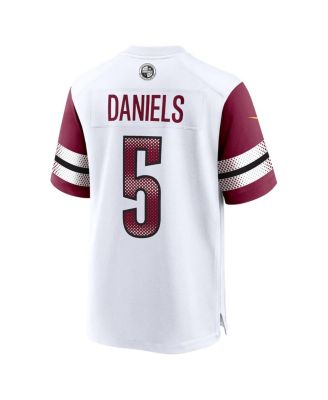 Men's Jayden Daniels Washington Commanders 2024 NFL Draft First Round Pick Player Game Jersey