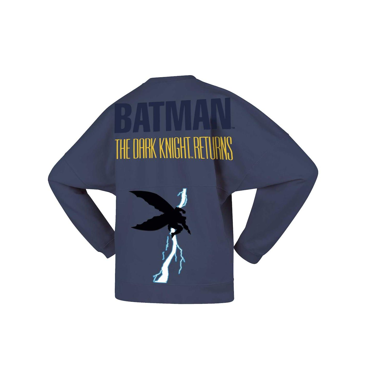 Толстовка Spirit Jersey Blue Batman The Dark Knight Returns Moonlight Fleece Pullover — фото 2