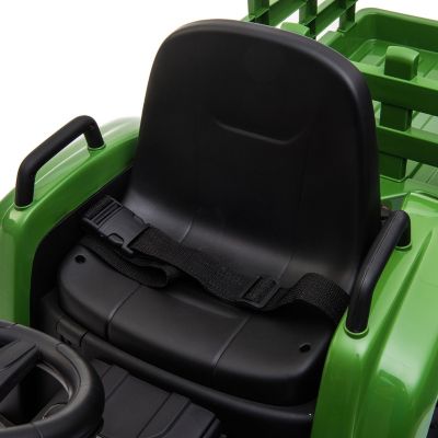 Streamdale Kids Ride-On Tractor with Trailer & Lights, Perfect Gift for Ages 3-6