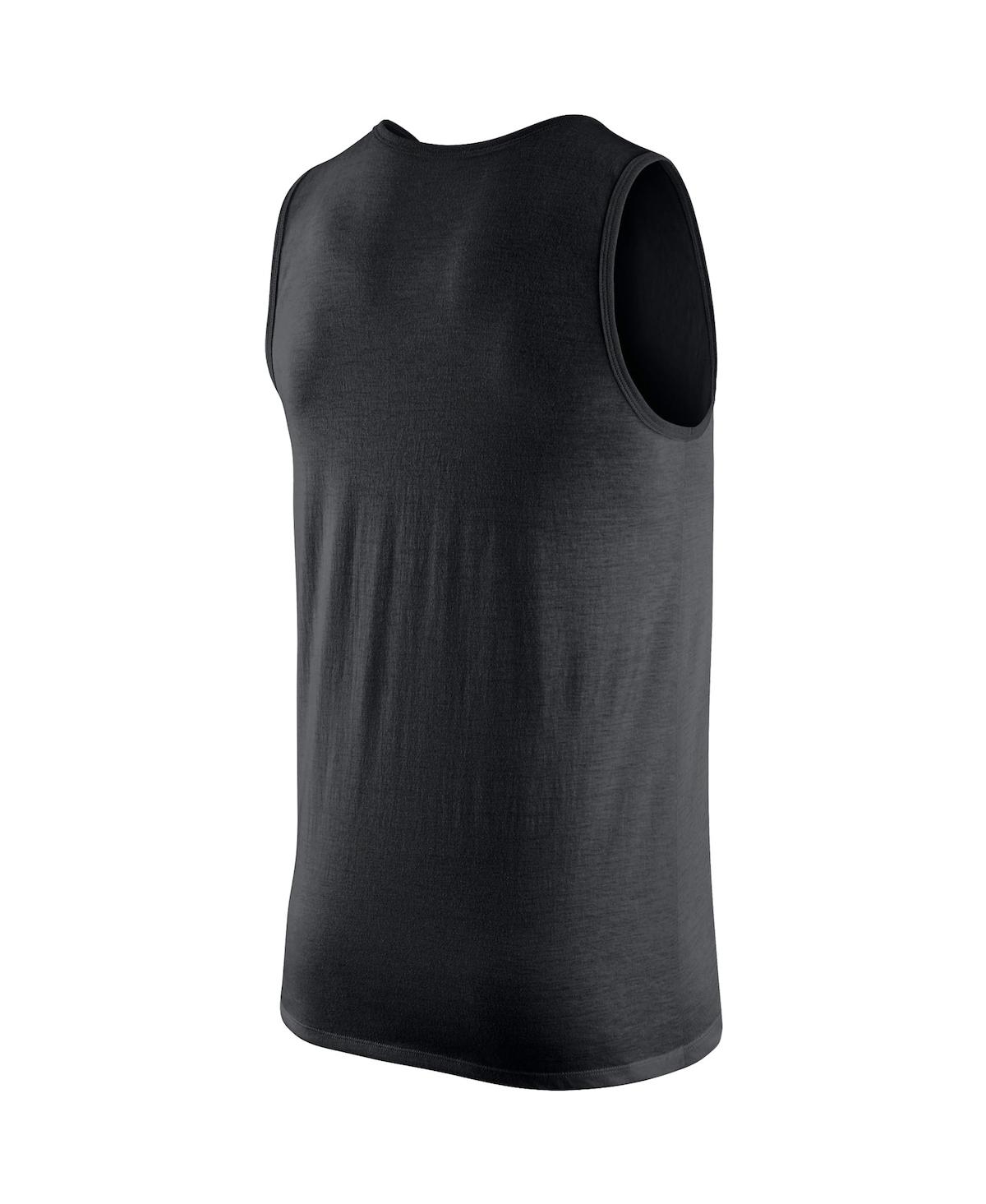 Nike Men'sFlorida State Seminoles Vintage-like Logo Performance Tank Top - Black