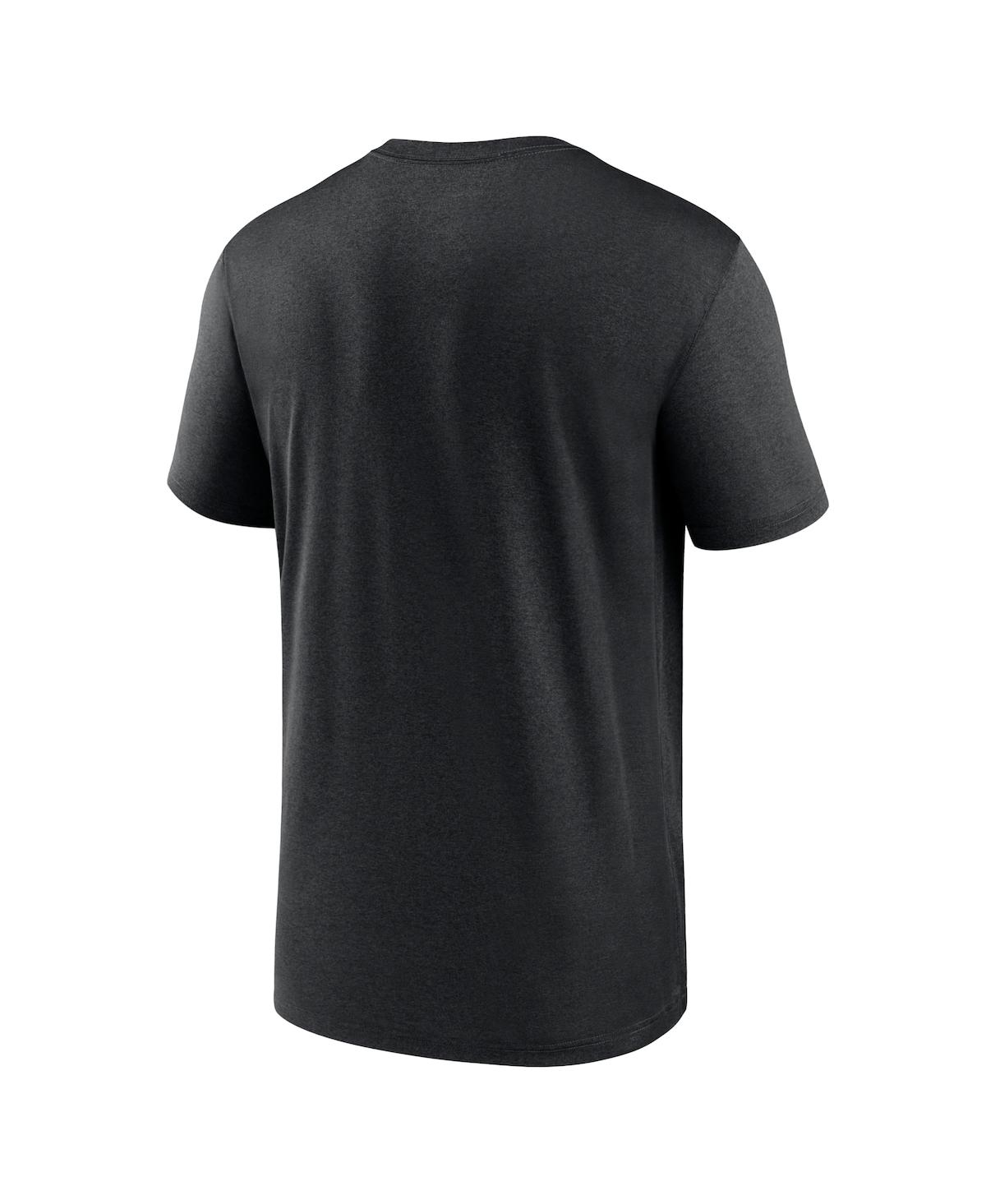 Nike Men's Black Pittsburgh Pirates Authentic Collection Early Work Tri-blend Performance T-shirt In Black