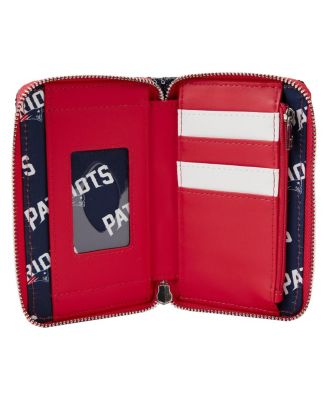 New England Patriots Sequin Zip-Around Wallet