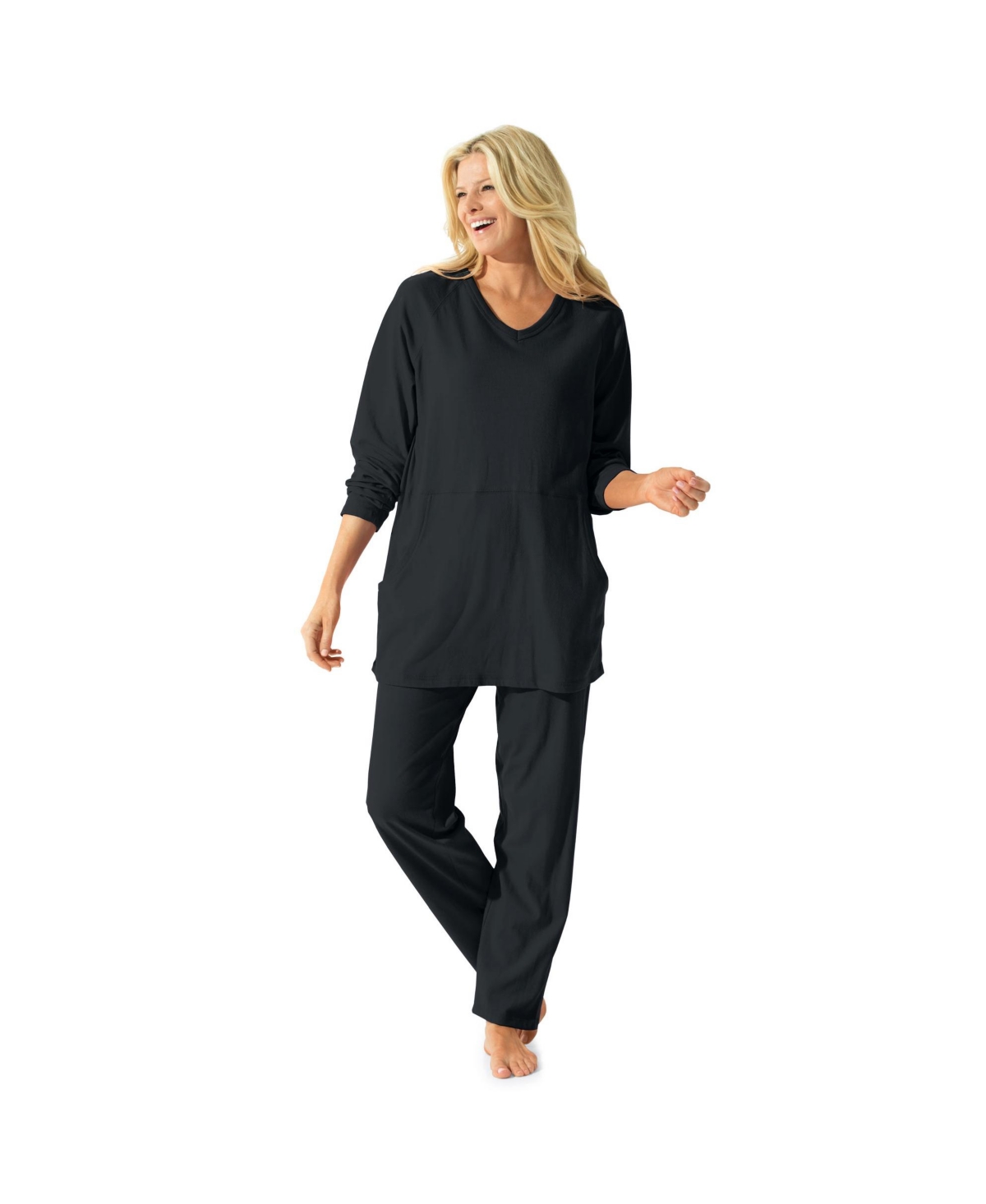 Women's 2-Piece Lounge Set - Deep teal