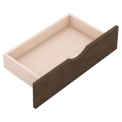 Twin Wooden LED Platform Bed with Storage & Trundle