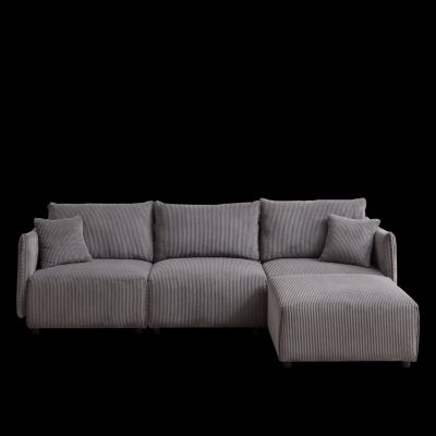 Versatile Comfort Modern & Customizable Modular Corduroy Sofa