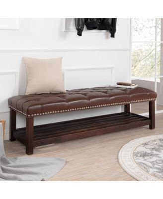 Comfortable and Stylish Wooden Bench with Durable Construction