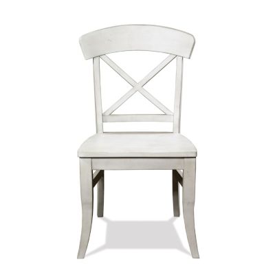 Cross-back Dining Side Chairs in Set of 2